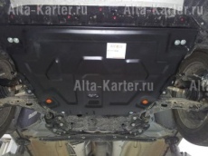 Защита алюминиевая Alfeco для картера и КПП Ford Kuga II 2013-2021